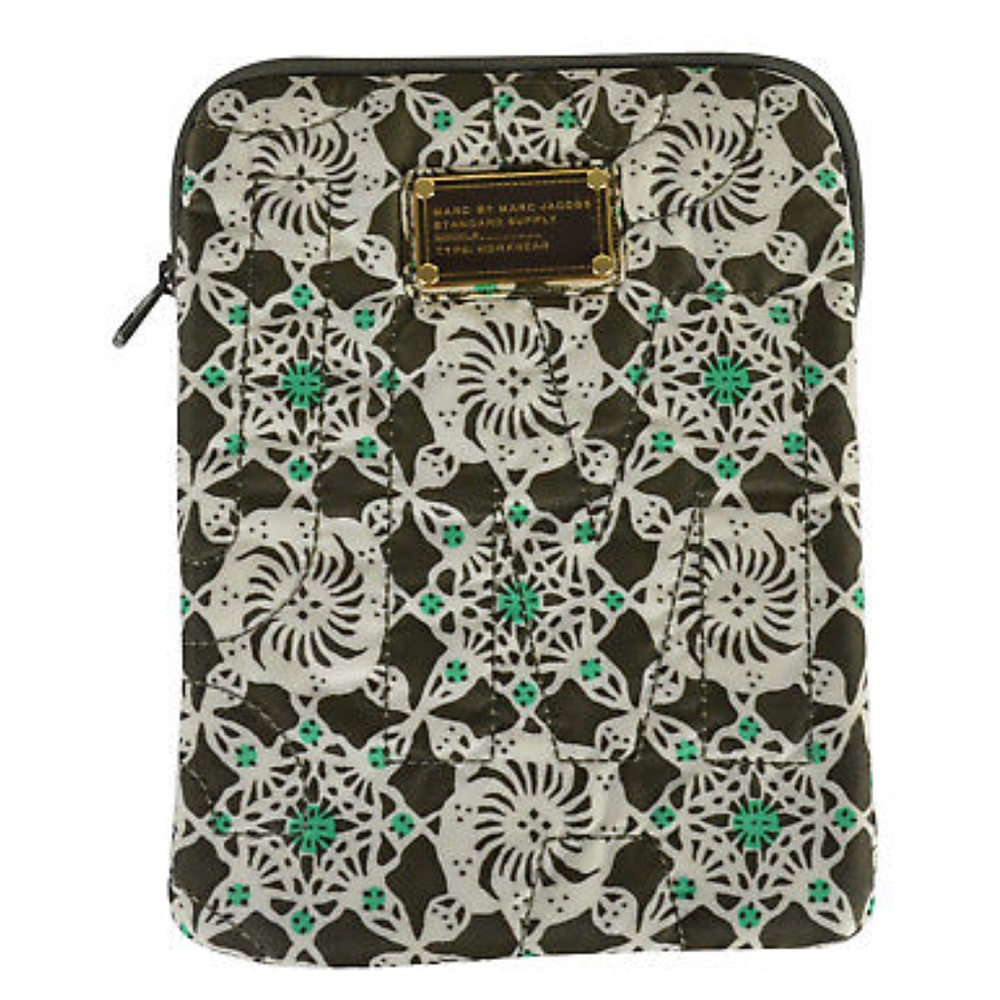 Marc by Marc Jacobs Green Printed Tablet Case - Picture 1 of 6